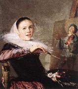 LEYSTER, Judith Self-Portrait gu68 oil painting
